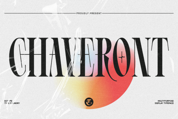 Chaveront: A Stylish Condensed Font for Modern Design