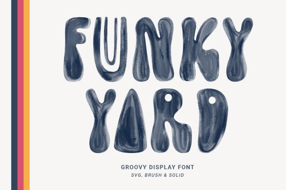 Funky Yard: A Groovy Font for Modern Design