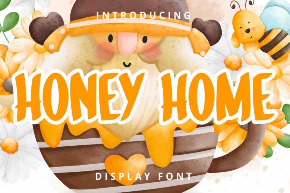 Honey Home: The Playful Font for Creative Designs