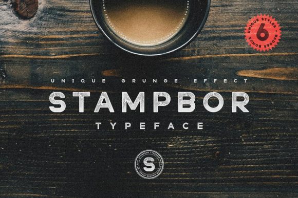 Stampbor: A Versatile Display Font for Modern Design