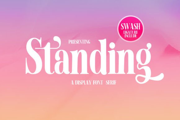 Standing: A Modern Serif for Elegant Design